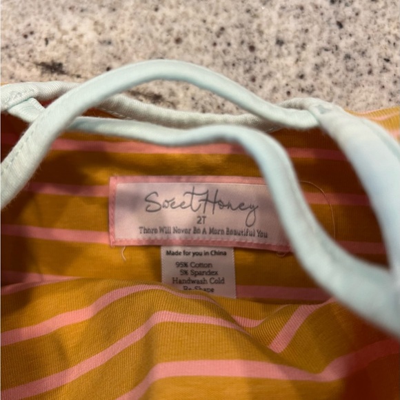 Sweet Honey Dress Toddler Girl 2T - Picture 4 of 7